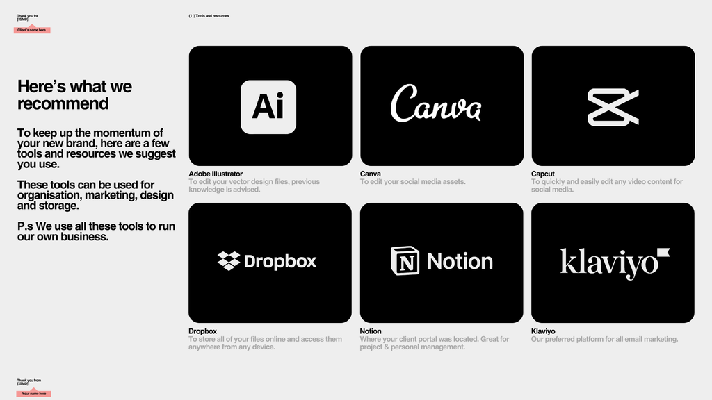 CLIENT OFFBOARDING FRAMEWORK TEMPLATE