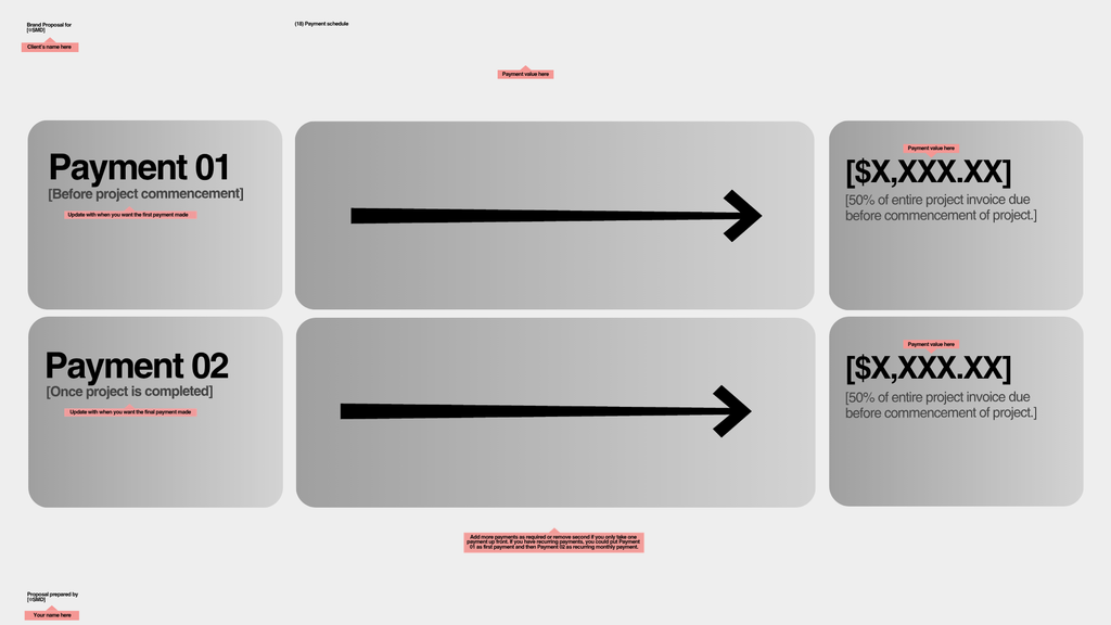 QUOTATION PROPOSAL FRAMEWORK TEMPLATE