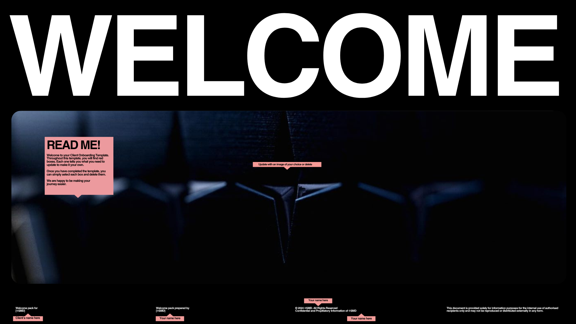 CLIENT ONBOARDING FRAMEWORK TEMPLATE