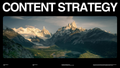 CONTENT STRATEGY FRAMEWORK TEMPLATE
