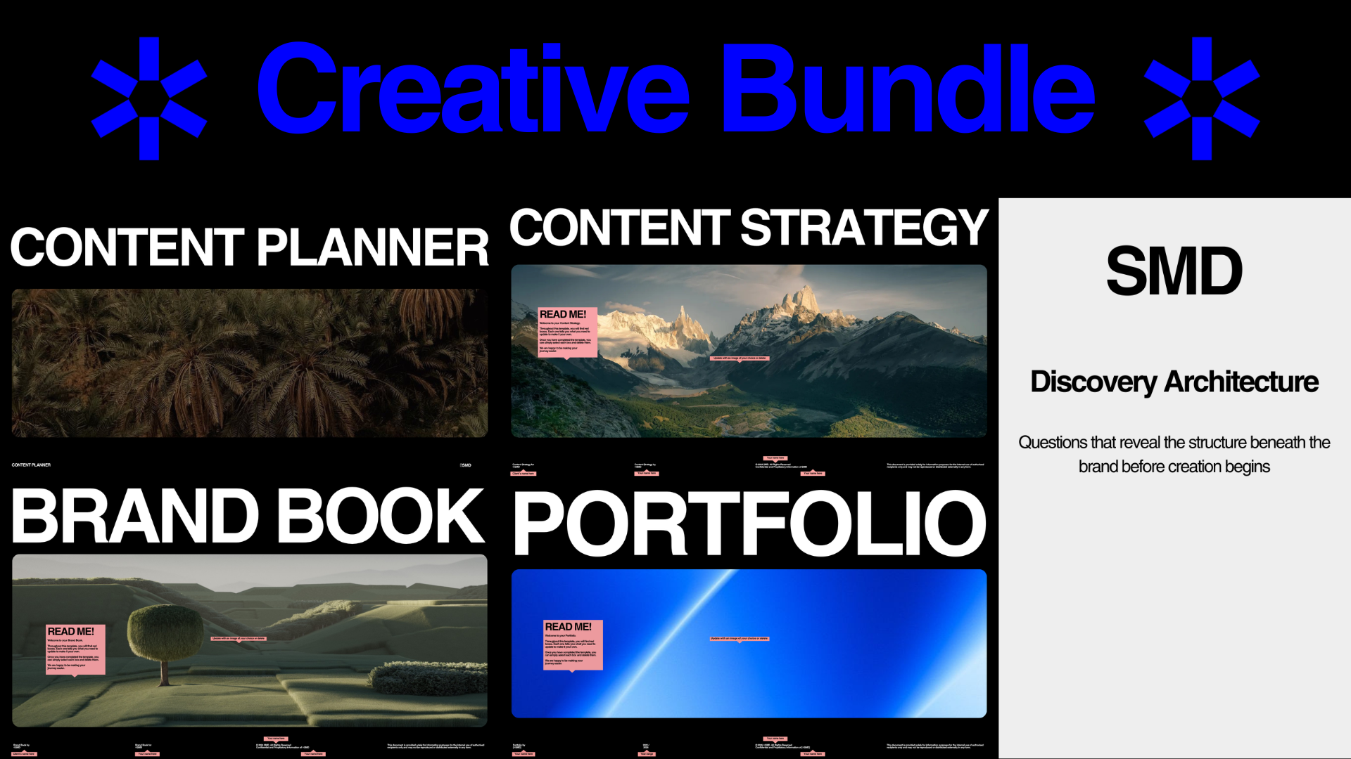 Creative Bundle step-by-step Framework Templates