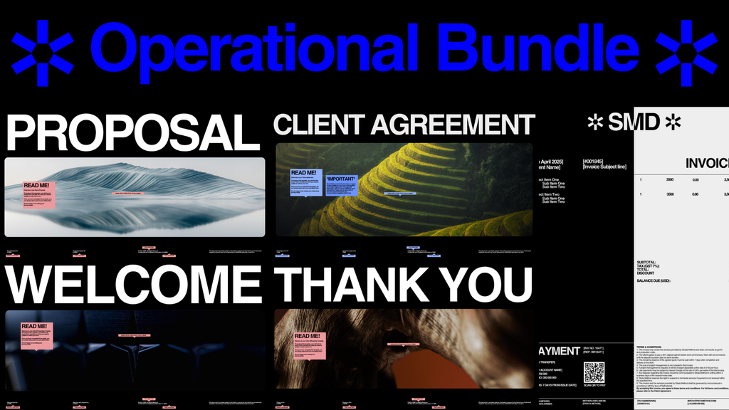 Operational Bundle step-by-step Framework Templates