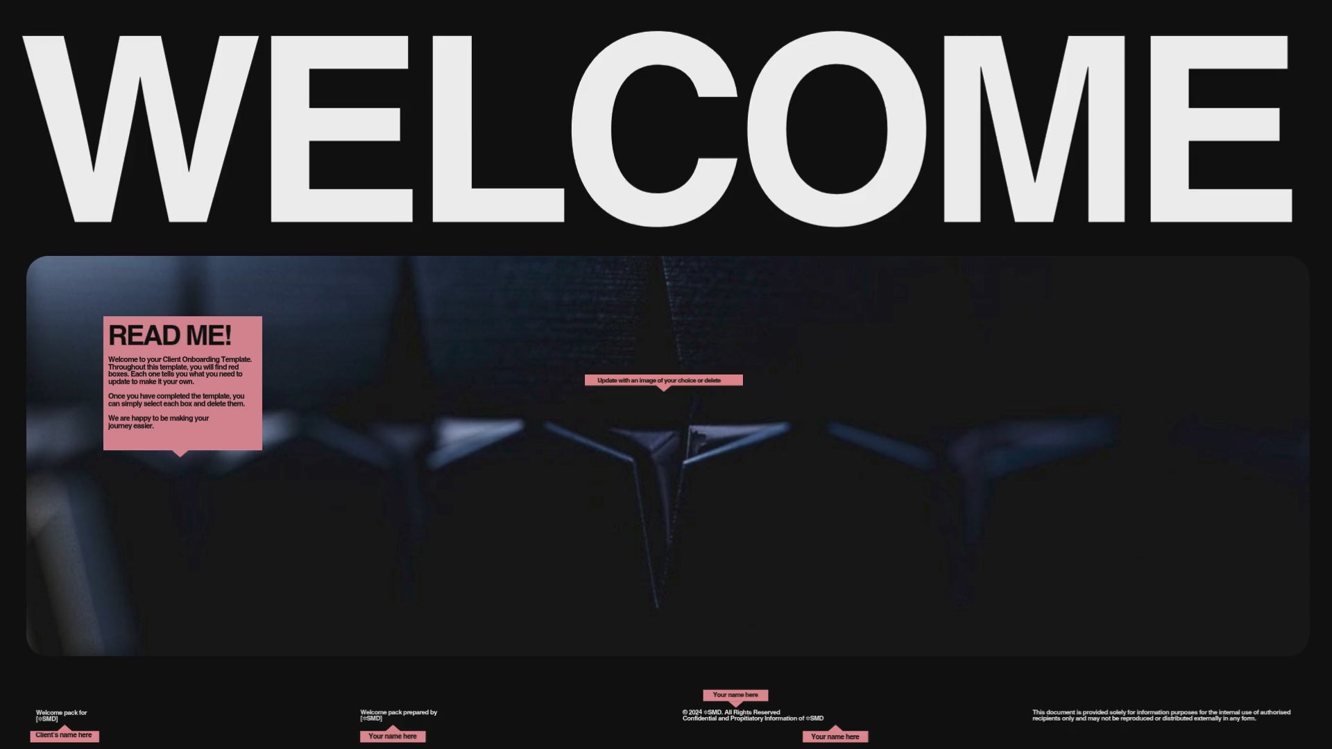 CLIENT ONBOARDING FRAMEWORK TEMPLATE
